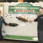 Dawn & Brian show last year's winning catch by six year old Damon Braden.