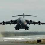 Clarion file photo In this June 23, 2010 file photo a C-17 from Joint Base Elmendorf-Richardson does a touch and go landing at Kenai Municipal Airport earlier this year.