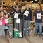 Soldotna Hardware & Fishing awards winners of Annual Ice Fishing Derby