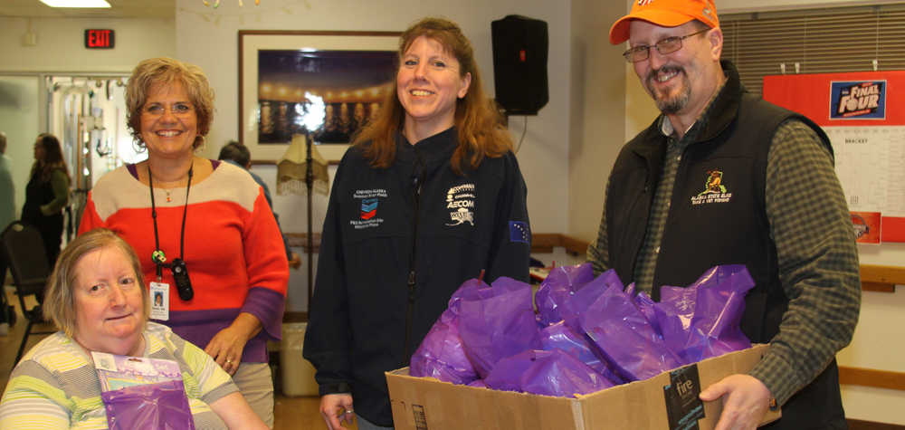 Easter Elks give the Bunny a hand spreading fun for the season