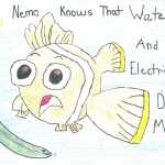 Most Creative Message - Emilia Rodriguez, 3rd Grade, K-Beach Elementary