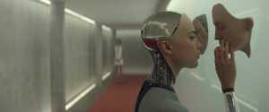 Photo courtesy Mongrel Media  Alicia Vikander as Ava, in Ex Machina.