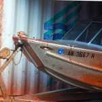 A tanker plane drops a load of retardant on the Card Street fire in Sterling on Monday. (Photo by Kelly Sullivan/Peninsula Clarion)