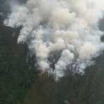 Photo courtesy/Alaska Division of Forestry A remote wildfire at Russian Lake is believed to have kindled from a lightning blast on Tuesday June 16, 2015 near Cooper Landing, Alaska.