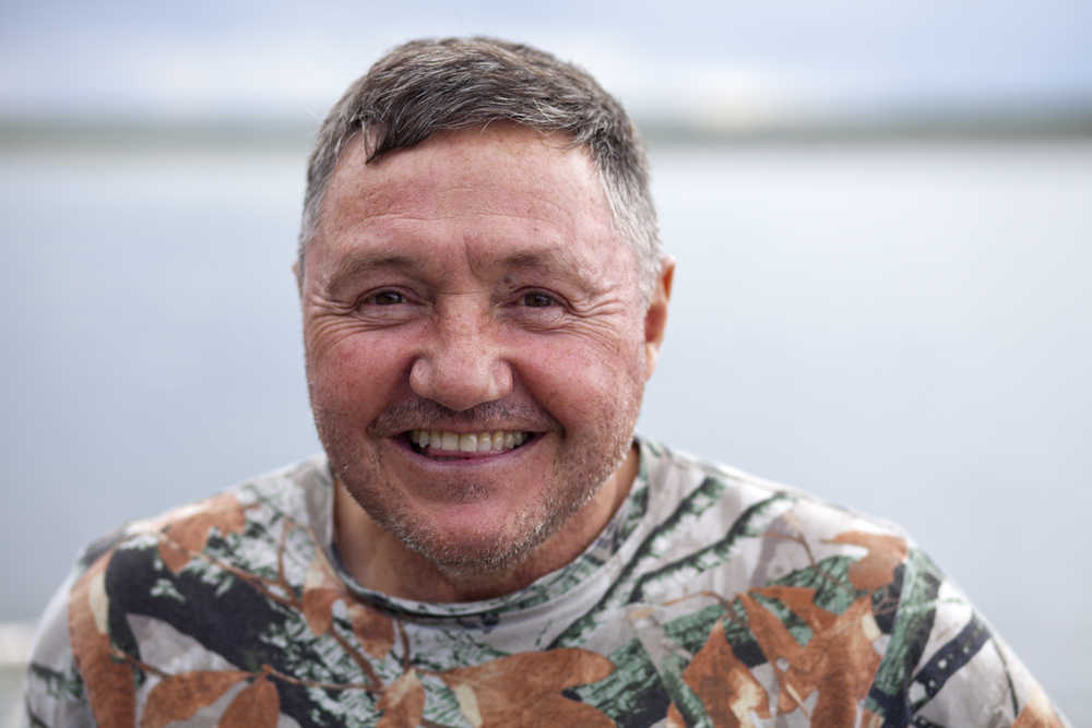 Tom Pelfrey, Wasilla Pelfrey, and a group were dragging a cooler of sockeye salmon up the shore toward Cunningham Park after a guided personal use fishing trip. He said he wasn't sure if he would go rod and reel fishing for sockeye salmon after a wildly successful morning of dip netting. Between the occupants of the boat, they netted 106 sockeye.   "It wasn't crowded this morning, but it started to pick up this afternoon," he said. "