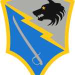 Institute of Heraldry/US Army The shoulder insignia of the 297th Battlefeild Surveillance Brigade, members of which currently train at the Kenai National Guard Armory. By September 2016, the unit will become a infantry battalion.