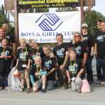 Guide  takes kids fishing