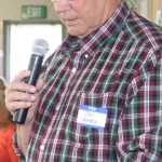 Old timers enjoy turkey dinner