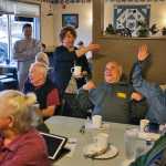Photo by Rashah McChesney/Peninsula Clarion  Heidi Hatch, of Nikiski, talks about the affect of the Alaska LNG project on people who live in the Nikiski community where the project has been acquiring hundreds of acres of property in anticipation of building a liquefaction facility. During the Thursday Sept. 17 community meeting, Hatch and several others questioned representatives from the project about the footprint of the facility, the relocation of the Kenai Spur Highway and other rumors that have been made their way through the community as the project progresses.