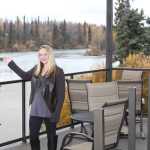 More than a view of the Kenai River the Bridge Lounge lets customers be by the River.