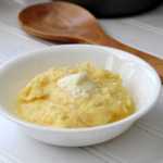 Smooth and creamy, buttered polenta makes a good substitute for mashed potatoes.