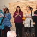 NHCC executive director Debbie Hamilton welcomes supporters to the Harvest of Hope.