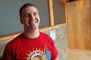 ** ADVANCE FOR WEEKEND NOV. 7-8, 2015 AND THEREAFTER ** In this Oct. 29, 2015 photo, Brandon Emmett, a search and rescue medic, pot advocate and a Governor-appointed member of the Alaska State Marijuana Control Board, poses in Fairbanks, Alaska. Emmett was recruited into the 2014 marijuana legalization movement by a friend. They won the vote in Alaska, and now he is a cannabis industry representative on the state Marijuana Control Board. (Eric Engman/Fairbanks Daily News-Miner via AP)