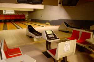 Ben Boettger/Peninsula Clarion A broken pin sits on a workbench in the backroom of the Kenai bowling on Saturday, Nov. 14 in Kenai. The bowling alley is now owned by the city of Kenai, which will soon begin seeking management for it.