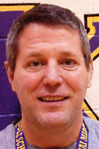 Abe Porter, of Nikiski, said he is thankful for many things in addition to his family. "Awesome job... great coworkers... mustaches," he said. Porter's twin brother also just moved back to the area after ten years of them being apart. "He keeps me in line, so it's probably a good thing for me," Porter joked. (Photo by Megan Pacer/Peninsula Clarion)