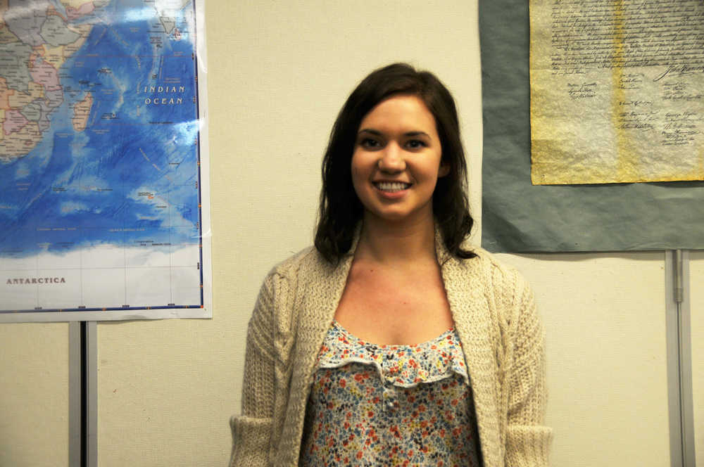 Kyaran Matturrow of Kenai, 14, a fan of the Supernatural TV series, said she is thankful for Netflix as well as more conventional things. "I'm thankful for my friends, my family and Netflix."