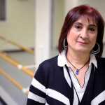 Photo by Kelly Sullivan/ Peninsula Clarion Brenna Belluomini and Kayla White take pictures in the makeup room before their first performance in Vergine's Dance Studio Annual Recital Saturday, May 23, 2015 at Kenai Central High School in Kenai, Alaska.
