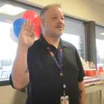 Photo by Megan Pacer/Peninsula Clarion John Tuttle is sworn in as the new Soldotna Postmaster during a ceremony on Thursday, Feb. 4, 2016 at the Soldotna Post Office in Soldotna, Alaska.