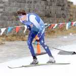 Photo by Caitlin Skvorc/Frontiersman.com Soldotna's John-Mark Pothast cruises down a hill during his 16th-place finish Friday at the State Nordic Ski Championships at Kincaid Park in Anchorage.