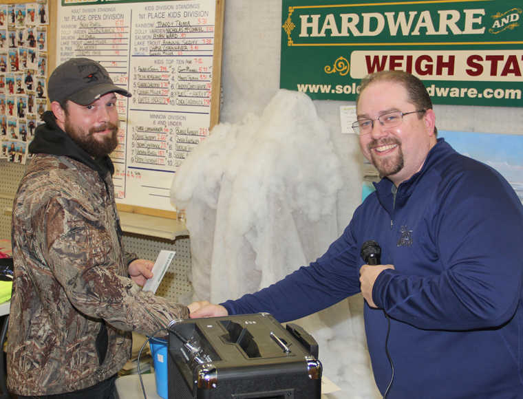 Ice Fishing Families score at Soldotna Hardware Derby