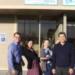 volunteers lend a hand