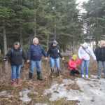Photo by Megan Pacer/Peninsula Clarion Alan Boraas, a profossor of Anthropology at Kenai Peninsula College, orients a group of Kenaitze Indian Tribe members, students and other college faculty at Kalifornsky Village on Thursday, March 24, 2016 off of Kalifornsky Beach Road in Alaska.