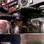 Photo by Rashah McChesney/Peninsula clarion Alecia Bradford brews a cup of coffee Wednesday Feb. 6, 2013 at the Espresso Barn in Kenai, Alaska.