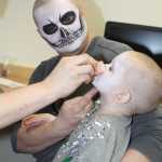 Braving the shave for childhood cancer research.