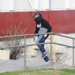 Photo by Megan Pacer/Peninsula Clarion Koebryn Mlynarik enters the Kenai Peninsula Borough building during an active shooter simulation as part of this year's Alaska Shield exercise on Thursday, March 31, 2016 in Soldotna, Alaska.