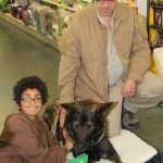 Friends of Ares the rescue K-9 turn out to show support