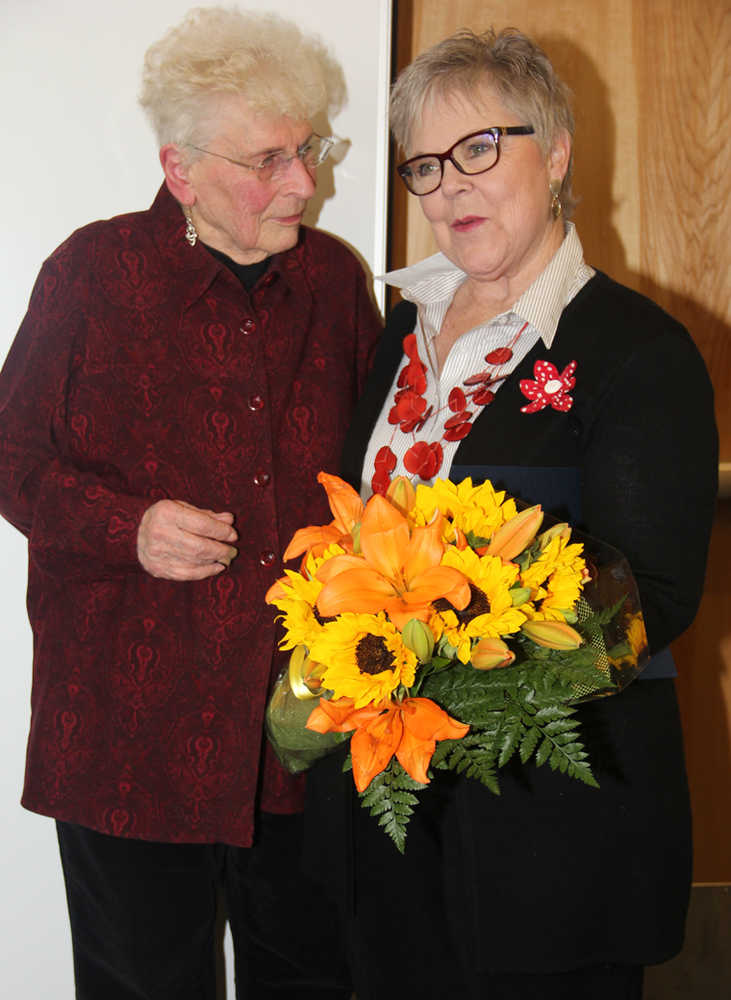 Friends of the Library bid farewell... Kenai proclaims Neda Evenson Day