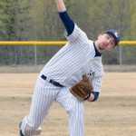 Photo by Jeff Helminiak/Peninsula Clarion Soldotna pitcher Hunter Thompson delivers home against Homer on Thursday at the Soldotna Little League fields.