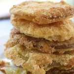 Fried green tomatoes are versatile. Use them for appetizers, a light entrée, a side dish, in sandwiches or sliced and served on top of salads.