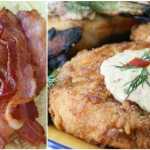 As an option for an appetizer, try Peggy Beck's Fried Green Tomatoes with Creamy Bacon Dipping Sauce.