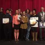 Masonic Scholarship award winners.