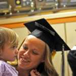 Photo by Elizabeth Earl/Peninsula Clarion Daisy Schwenke, who graduated from Nikiski Middle-High School in Nikiski, Alaska, on Monday, May 16, 2016, said she intends to go into the U.S. Army after graduation. She said she aims to become a military police officer.