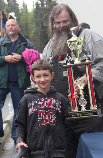Wet track doesn't dampen 10th Kenai Rotary Soap Box Derby Championship