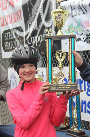 Wet track doesn't dampen 10th Kenai Rotary Soap Box Derby Championship