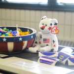 Photo by Megan Pacer/Peninsula Clarion Assorted candies and stickers with the words "I voted today" wait for area residents where they turned in their ballots during the state primary election Tuesday, Aug. 16, 2016 at the Soldotna Regional Sports Complex in Soldotna, Alaska. Voter turnout at the complex was slow throughout the morning and early afternoon.
