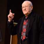 Photo by Megan Pacer/Peninsula Clarion Irving Roth, an 87-year-old survivor of the Holocaust who speaks around the world, tells his story to a crowd of people Tuesday, Sept. 20, 2016 at the New Life Assembly of God in Kenai, Alaska.