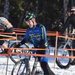 Photo by Joey Klecka/Peninsula Clarion Race winner James Stull of Anchorage makes his way through the "polar vortex" section of the course Saturday afternoon at the Tsalteshi Trails.