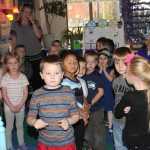 Kids drop,cover and hold