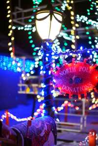 Photo by Elizabeth Earl/Peninsula Clarion The Klimke family's lights display, pictured Dec. 10, 2015 in Nikiski, Alaska, draws viewers from around the central Kenai Peninsula area every Christmas.