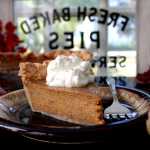 A 14-ounce can of sweetened condensed milk replaces the customary evaporated milk and sugar in this version of pumpkin pie.