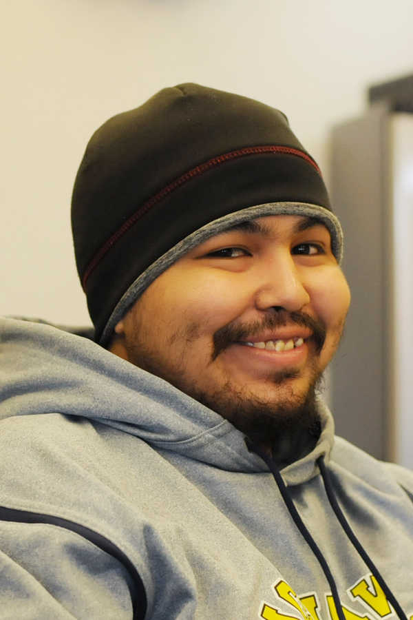 Photo by Ben Boettger/Peninsula Clarion "I'm thankful for my family. We're having Thanksgiving at our house. Turkey, pumpkin pie, and frog-eye salad (fruit salad with whipped cream and tapioca)...I have no idea what tapioca is, but I like it." - Tristen Hilleary, Nikiski