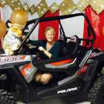 Donna Peterson was the lucky winner of an ATV Side by Side  at Boys & Girls Club Gala.