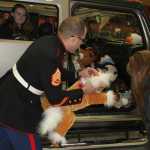 Marines take Friendly Fluffy Fury Fire as Toys for Tots campaign takes off