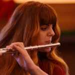 Photo by Ben Boettger/Peninsula Clarion Sean Raften performs in a violin ensemble with his teacher Ida Pearson and other students in a flute and violin concert on Saturday, Dec. 17 at Christ Lutheran Church in Soldotna.