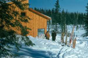 Photo courtesy Dave Remley/The Kenai Peninsula College Historical Photo Repository This 1958 photo by Dave Remley shows the Spencer family's homestead on Beaver Creek, now in Kenai. David Spencer, the first manager of the Kenai National Moose Range, now the Kenai National Wildlife Refuge, and his family lived on the homestead until they moved to Anchorage in 1968.