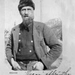 Oscar after the horse kicked him, looking north. (Courtesy Photo | National Park Service, Klondike Gold Rush National Historical Park, Brackett Family Collection, BRSGY039, KLGO SP-124-5195)